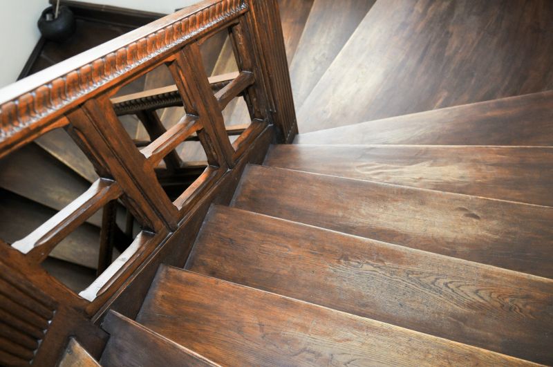 Curved Staircase Installation in Olathe, KS