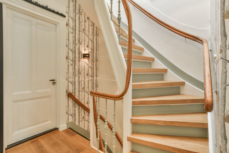 Curved Staircase Installation in Kansas City, KS