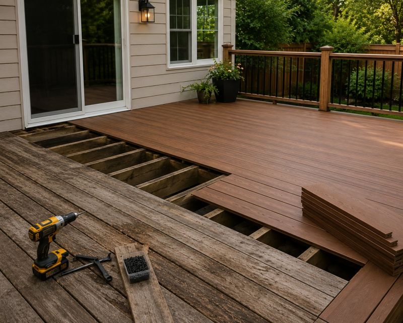 Deck Floor Replacement in Seattle, WA