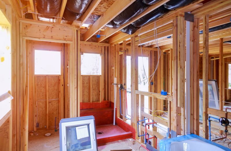 Interior Wall Framing in Wilmington, NC