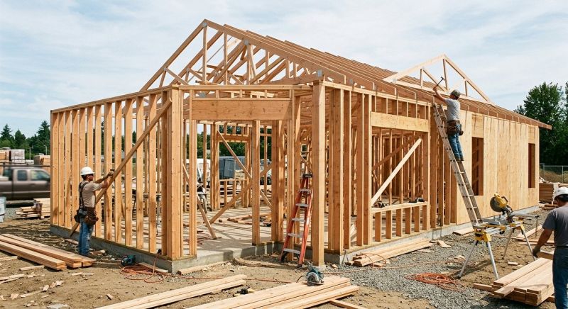 Wood Framing Construction in Wilmington, NC
